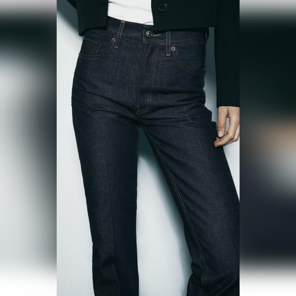 Zara High Rise Bootcut ZW Collection Jeans
